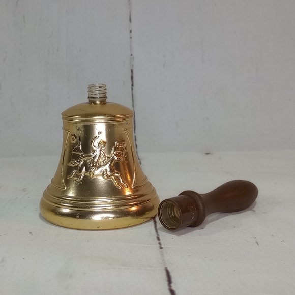 AVON Vintage Paul Revere Bell Empty Decanter - Picture 9 of 10